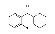 o-iodophenyl 1-cyclohexenyl ketone结构式