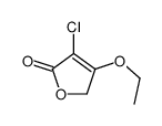 4-chloro-3-ethoxy-2H-furan-5-one结构式