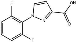 1-(2,6-difluorophenyl)-1H-pyrazole-3-carboxylic acid Structure