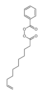 undec-10-enoyl benzenecarboperoxoate Structure