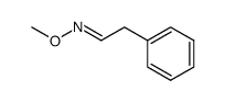 phenylacetaldehyde O-methyl-oxime Structure