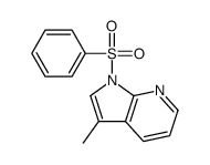 3-甲基-1-(苯磺酰)-1H-吡咯并[2,3-b]吡啶图片