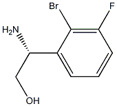 (2R)-2-AMINO-2-(2-BROMO-3-FLUOROPHENYL)ETHAN-1-OL Structure