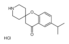 6-isopropylspiro[chromane-2,4'-piperidine]-4-one hydrochloride Structure