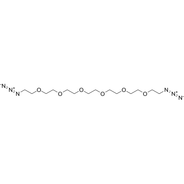 Azido-PEG6-azide Structure