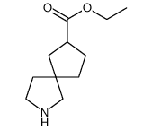 2-Aza-spiro[4.4]nonane-7-carboxylicacidethylester结构式