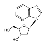 2'-deoxyribofuranosyl-1-deazapurine结构式