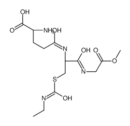 S-(N-ETHYLCARBAMOYL)GLUTATHIONEMONOMETHYLESTER structure