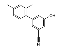 3-(2,4-dimethylphenyl)-5-hydroxybenzonitrile Structure