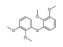 1-(2,3-dimethoxyphenyl)sulfanyl-2,3-dimethoxybenzene Structure