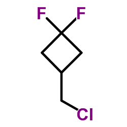 3-(氯甲基)-1,1-二氟环丁烷结构式