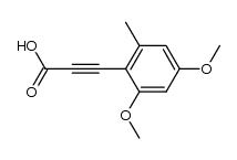 3-(2,4-dimethoxy-6-methylphenyl)propiolic acid结构式