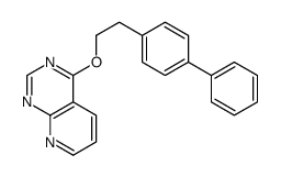 4-(2-(1,1'-Biphenyl)-4-ylethoxy)pyrido(2,3-d)pyrimidine picture