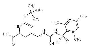 Boc-Arg(Mts)-OH structure