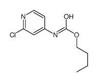 butyl N-(2-chloropyridin-4-yl)carbamate Structure