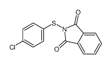 2-(4-Chlorophenylsulfanyl)isoindole-1,3-(2H)-dione结构式