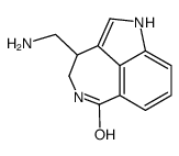 3-Aminomethyl-3,4,5,6-tetrahydro-6-oxo-1H-azepino[5,4,3-cd]indole Structure