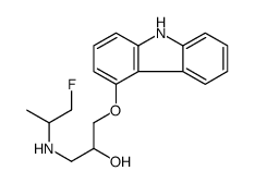 fluorocarazolol结构式