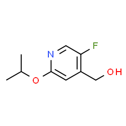 (5-Fluoro-2-isopropoxypyridin-4-yl)methanol结构式