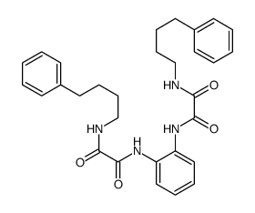 N'-[2-[[2-oxo-2-(4-phenylbutylamino)acetyl]amino]phenyl]-N-(4-phenylbutyl)oxamide结构式