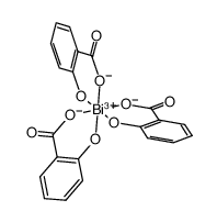 Bi(2-HO-C6H4CO2)3结构式