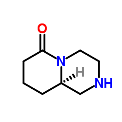 (9aR)-Octahydro-6H-pyrido[1,2-a]pyrazin-6-one Structure