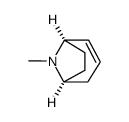 8-Azabicyclo[3.2.1]oct-2-ene,8-methyl-,(1R,5S)-(9CI) Structure