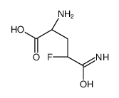 D-Glutamine, 4-fluoro-, (4S)-rel- (9CI) Structure