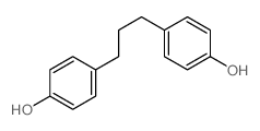 Phenol,4,4'-(1,3-propanediyl)bis- Structure