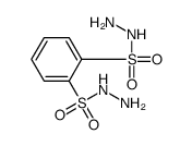 benzene-1,2-disulfonohydrazide Structure