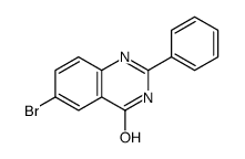 6-bromo-2-phenyl-1H-quinazolin-4-one Structure