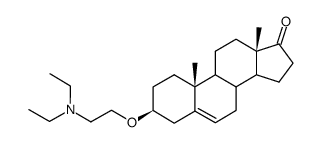 3β-(2-Diethylaminoethoxy)-5-androsten-17-on结构式