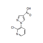 1-(2-氯吡啶-3-基)-1H-吡唑-4-甲酸结构式