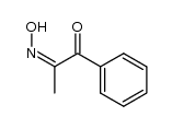 (Z)-1-phenyl-1,2-propanedione 2-oxime结构式