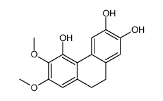 9,10-Dihydro-6,7-dimethoxy-2,3,5-phenanthrenetriol structure