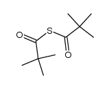 Dipivaloylsulfid Structure