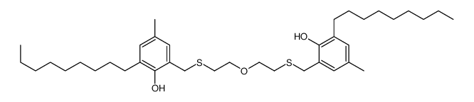 α2,α2'-[oxybis(ethylenethio)]bis[6-nonyl-2,4-xylenol] structure