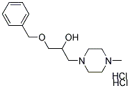 1-(BENZYLOXY)-3-(4-METHYLPIPERAZIN-1-YL)PROPAN-2-OL DIHYDROCHLORIDE Structure