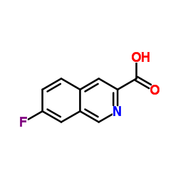 7-Fluoroisoquinoline-3-carboxylic acid structure