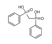 [hydroxy(phenyl)phosphoryl]methyl-phenylphosphinic acid Structure