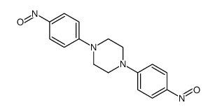 1,4-bis(4-nitrosophenyl)piperazine structure