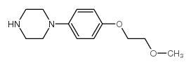 1-(4-(2-METHOXYETHOXY)PHENYL)PIPERAZINE Structure