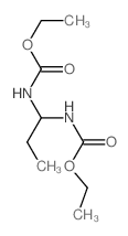 ethyl N-[1-(ethoxycarbonylamino)propyl]carbamate Structure