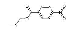 methylthiomethyl p-nitrobenzoate Structure