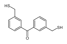 bis[3-(sulfanylmethyl)phenyl]methanone结构式