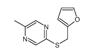 2-METHYL-5-FURFURYLTHIOPYRAZINE Structure