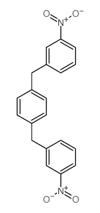 1-nitro-3-[[4-[(3-nitrophenyl)methyl]phenyl]methyl]benzene structure