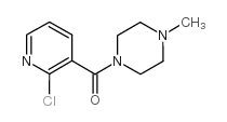 1-[(2-CHLORO-3-PYRIDINYL)CARBONYL]-4-METHYLPIPERAZINE图片