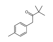 3,3-dimethyl-1-(4-methylphenyl)butan-2-one Structure