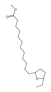 methyl 12-[(2S,5R)-5-ethyloxolan-2-yl]dodecanoate Structure